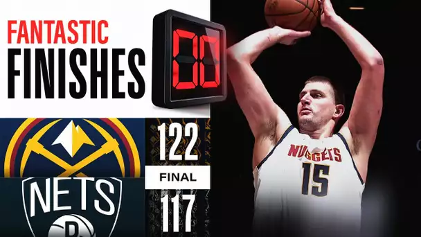 Final 3:30 EXCITING ENDING Nuggets vs Nets | December 22, 2023