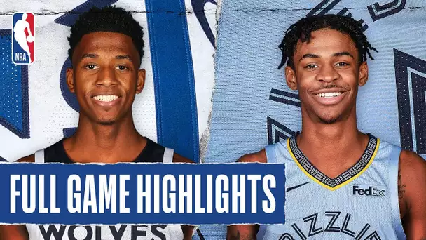 TIMBERWOLVES at GRIZZLIES | FULL GAME HIGHLIGHTS | January 7, 2020