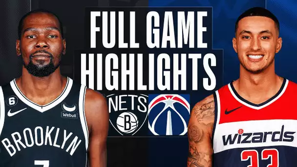 NETS at WIZARDS | NBA FULL GAME HIGHLIGHTS | November 4, 2022