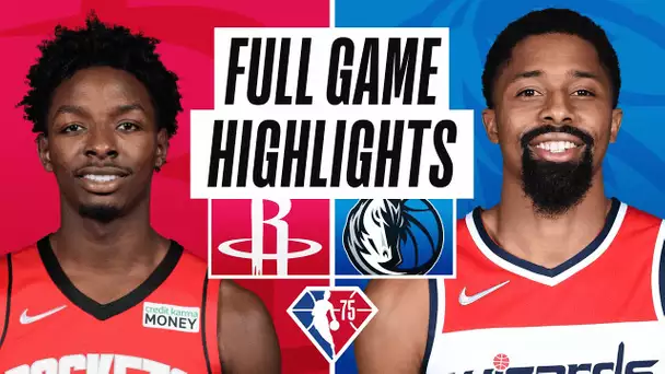 ROCKETS at MAVERICKS | FULL GAME HIGHLIGHTS | March 23, 2022