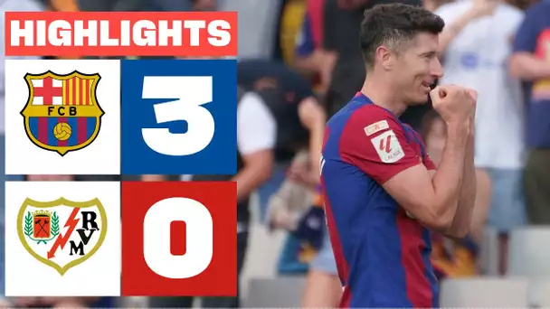 FC BARCELONA 3 - 0 RAYO VALLECANO | RESUMEN LALIGA EA SPORTS