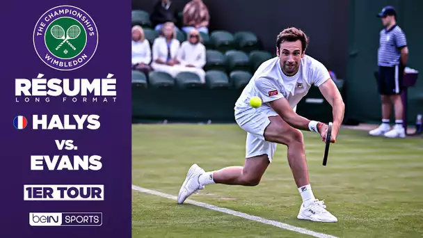 Résumé - Wimbledon : Quentin Halys VS Daniel Evans