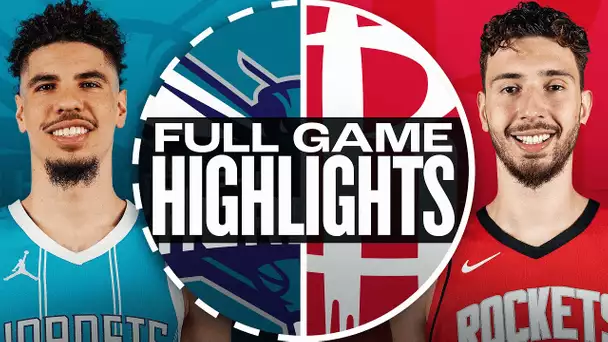 HORNETS at ROCKETS | FULL GAME HIGHLIGHTS | October 23, 2024