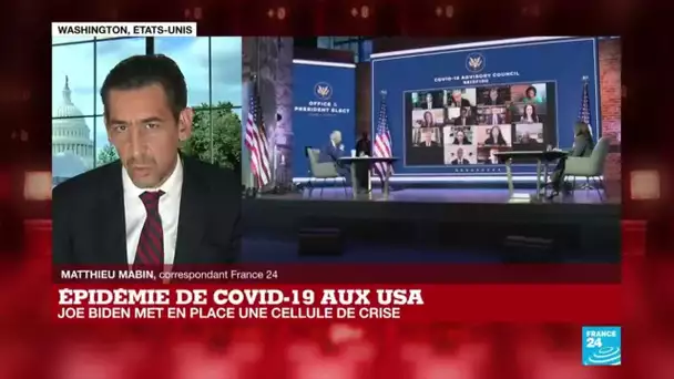 Épidémie de Covid-19 aux USA : Joe Biden met en place une cellule de crise