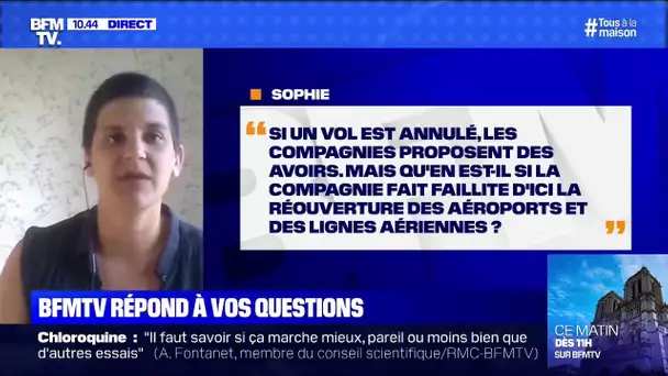 Que faire avec mon avoir si la compagnie aérienne fait faillite? BFMTV répond à vos questions