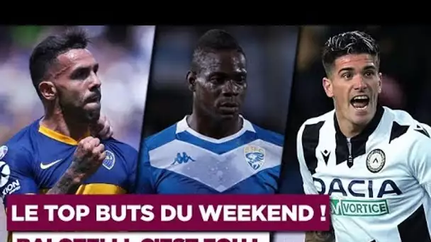 Balotelli, Tévez, Gomis... Le Top buts fou du weekend !