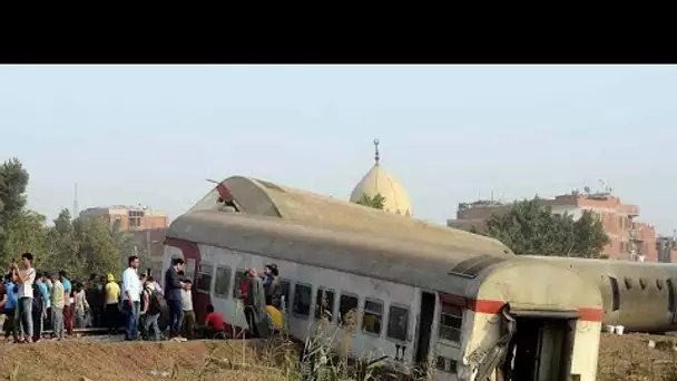 11 morts et près de 100 blessés dans un accident de train en Egypte