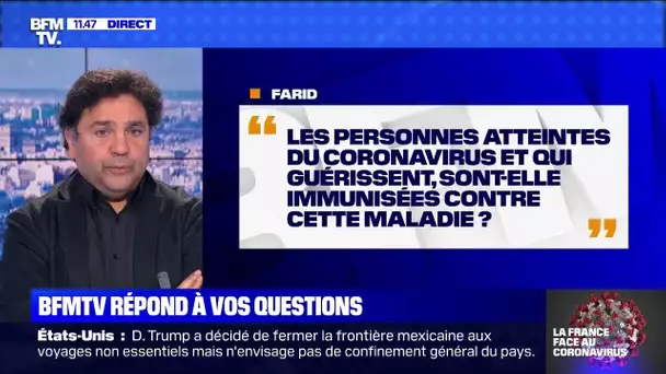 Peut-on attraper deux fois le coronavirus ? BFMTV répond à vos questions