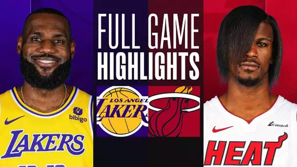 LAKERS at HEAT | FULL GAME HIGHLIGHTS | November 6, 2023