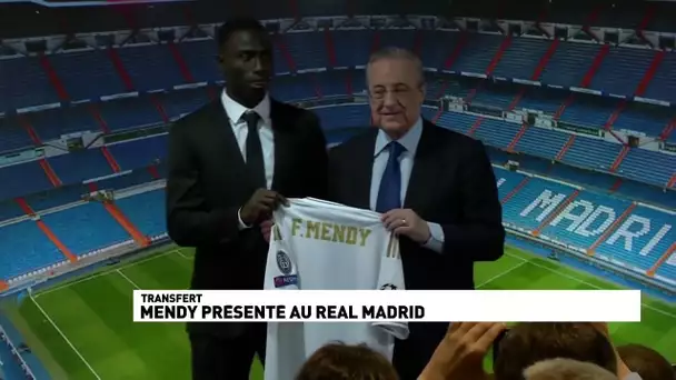 Mendy présenté au Real Madrid