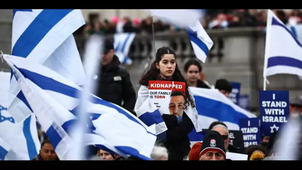 Israël-Hamas : «C'est comme ma famille», à Paris, un rassemblement pour soutenir les otages