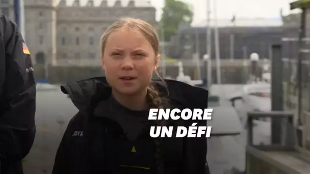 Les images du départ de Greta Thunberg vers New York