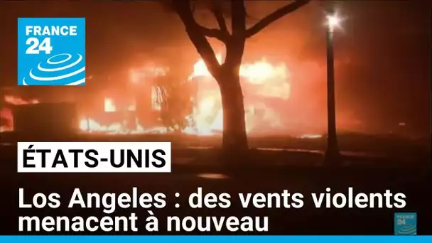 Incendies à Los Angeles : au moins 24 morts, des vents violents menacent à nouveau • FRANCE 24