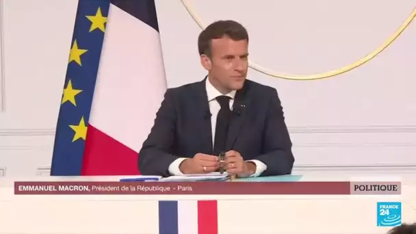 REPLAY - Emmanuel Macron s'exprime en amont des sommets du G7 et de l'OTAN