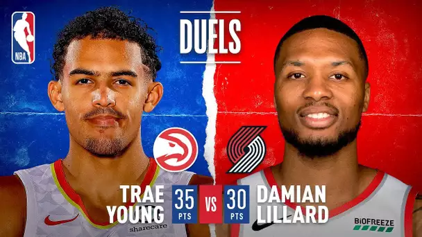 Trae Young (35 PTS) And Damian Lillard (30 PTS) DUEL In Thriller!