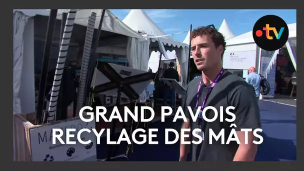 Grand Pavois : recyclage des mâts de planche à voile