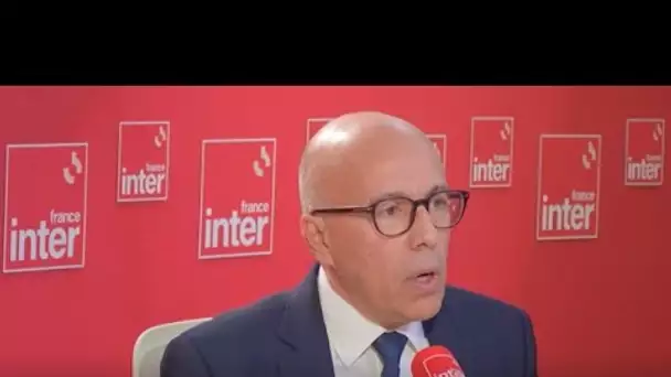 Loi immigration : "Il faut respecter le vote du parlement", s'indigne Eric Ciotti