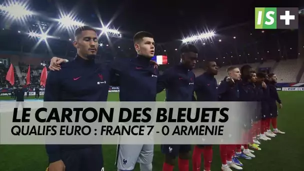 Les Bleuets en balade face à l'Arménie