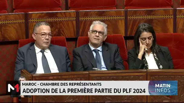 Chambre des représentants : adoption à la majorité la première partie du PLF-2024