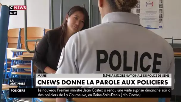 Marie, une jeune policière qui souhaite se spécialiser dans le trafic de stupéfiants