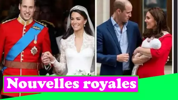 Chronologie des relations entre Kate Middleton et le prince William @lors que la duchesse fête ses 4