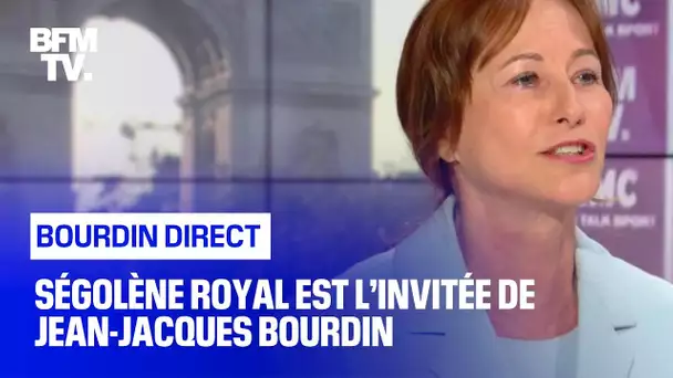 Ségolène Royal face à Jean-Jacques Bourdin en direct