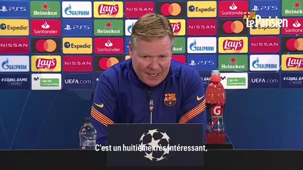 Barcelone-PSG : « Mbappé peut nous compliquer les choses en défense », estime Ronald Koeman