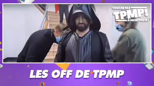 OFF TPMP : Cyril déguisé en Dark Vador, Kelly chante Edith Piaf, Castaldi taquiné pour son torse !