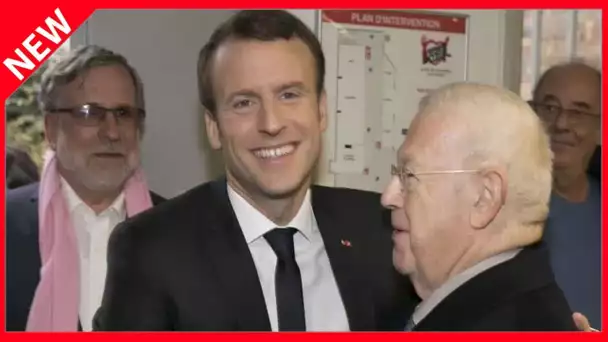 ✅  Mort de Michel Charasse : quand Emmanuel Macron est venu à son chevet