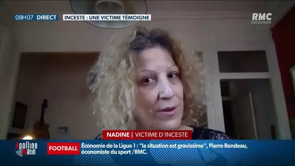 Inceste: le témoignage de Nadine qui parle pour la première fois à visage découvert