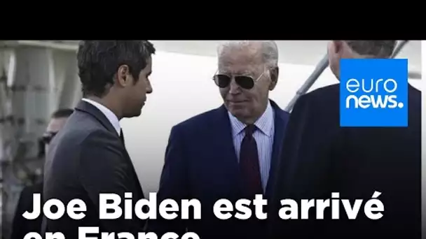 6 juin 1944 : Joe Biden arrivé en France pour les commémorations