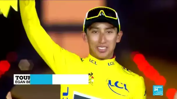 Egan Bernal, premier Colombien vainqueur du Tour de France