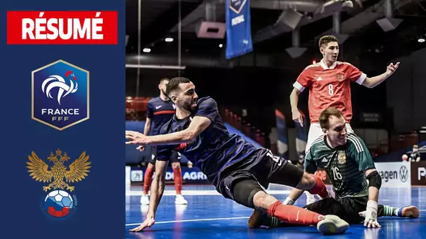 Futsal : France-Russie (2-3), le résumé