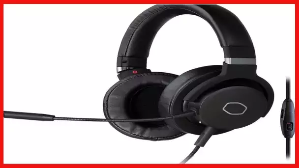 Cooler Master MH-751 MH751 2.0 Gaming Headset with Plush, Swiveled Earcups, 40mm Neodymium Drivers