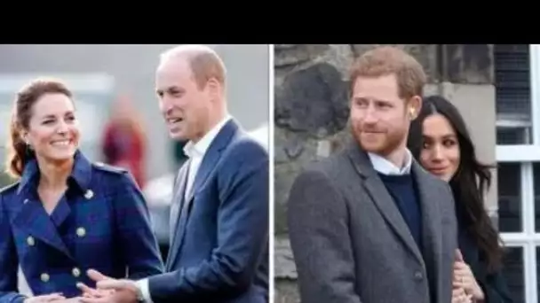 Harry, William, Meghan et Kate ont déjà tenté de combler une rupture lors d'une réunion de Pâques "i