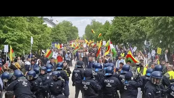 Allemagne : manifestation à Berlin contre la hausse des prix