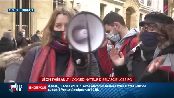 Démission du directeur de Sciences Po: Léon Thébault, étudiant, est très satisfait de cette décision