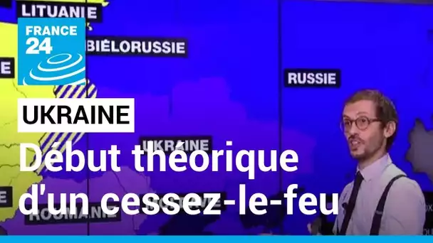 Ukraine : début théorique d'un cessez-le-feu de Noël annoncé par la Russie • FRANCE 24