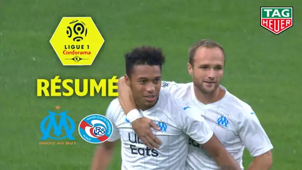 Olympique de Marseille - RC Strasbourg Alsace ( 2-0 ) - Résumé - (OM - RCSA) / 2019-20