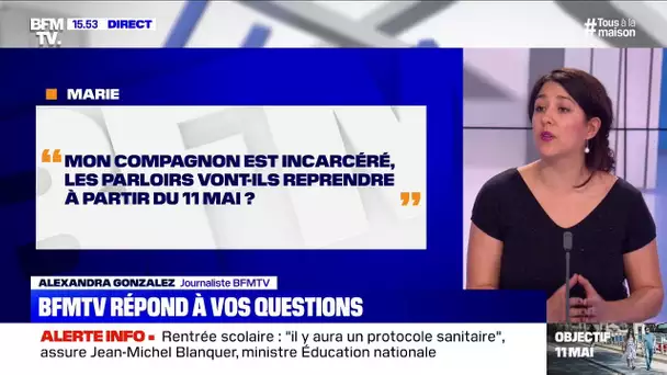 Les parloirs en prison vont-ils reprendre à partir du 11 mai? BFMTV répond à vos questions