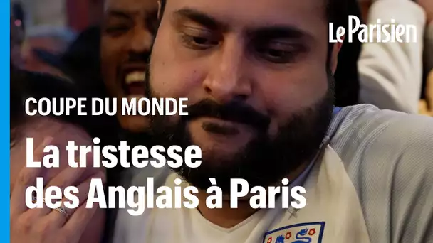« On a mieux joué que les Français» : des supporteurs anglais amers mais fair-play à Paris