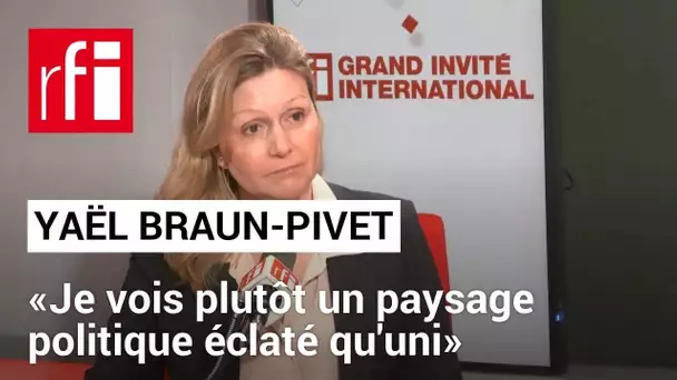 Yaël Braun-Pivet: «Je vois plutôt un paysage politique éclaté qu'uni» • RFI