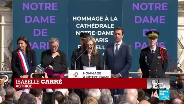 Incendie de Notre-Dame : Victor Hugo à l'honneur pour la cérémonie d'hommage