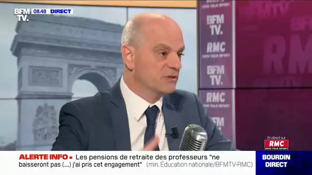 Retraites: "Les pensions des enseignants ne baisseront pas, j'ai pris cet engagement"