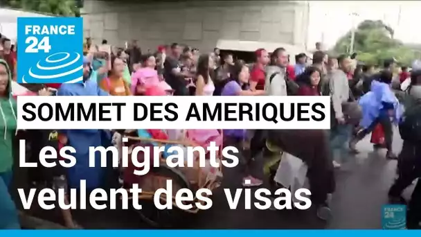 Sommet des Amériques : une "caravane" de milliers de migrants part du Mexique vers les Etats-Unis