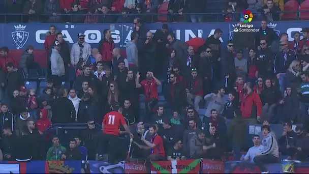 Calentamiento C.A. Osasuna vs Granada CF