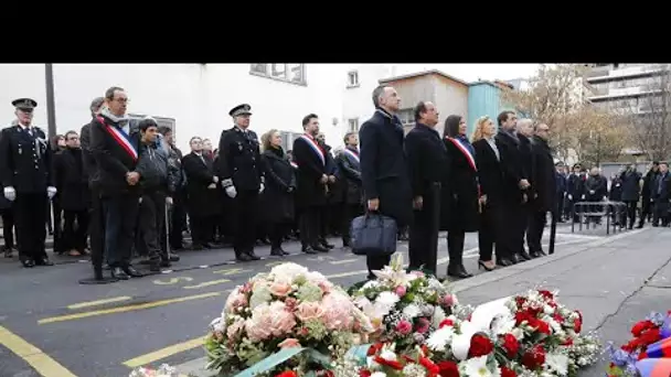 L'hommage aux victimes de Charlie Hebdo, cinq ans après.