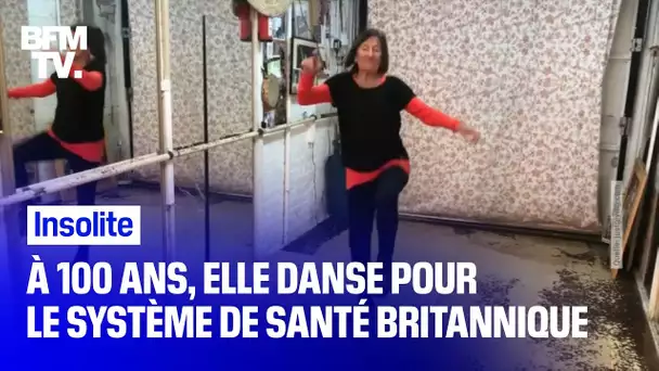 À 100 ans, cette ex ballerine danse pour le système de santé britannique