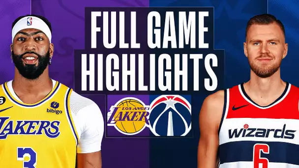 LAKERS at WIZARDS | NBA FULL GAME HIGHLIGHTS | December 4, 2022