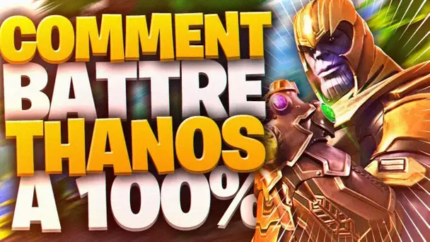 🔥 COMMENT BATTRE THANOS A 100% sur FORTNITE (no fake) ► Top1 0 Kill BattleRoyale Skybase